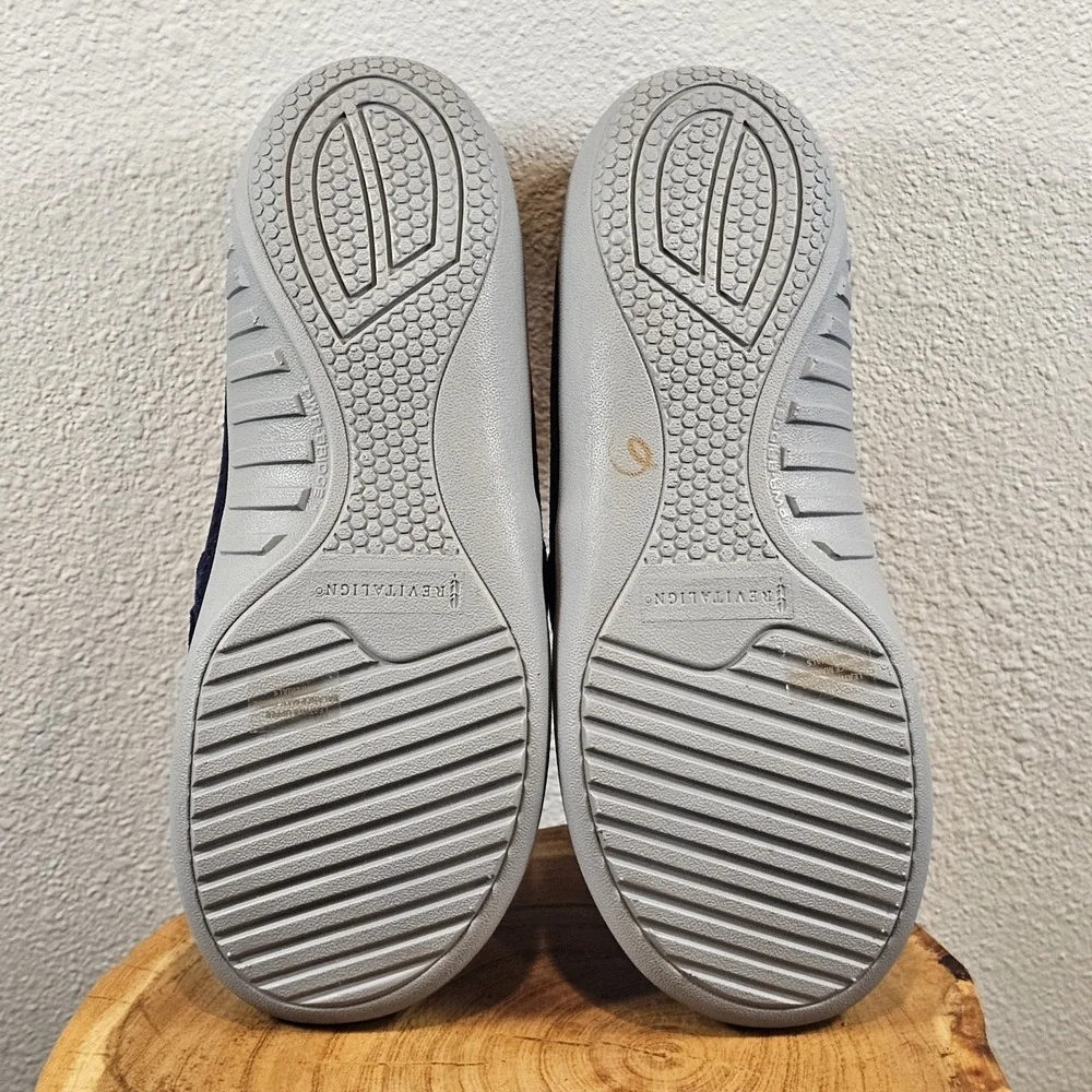 Revitalign‎ Siesta Burst Slip-On Blue Women's Shoes US 9.5 B Cork Insole NEW